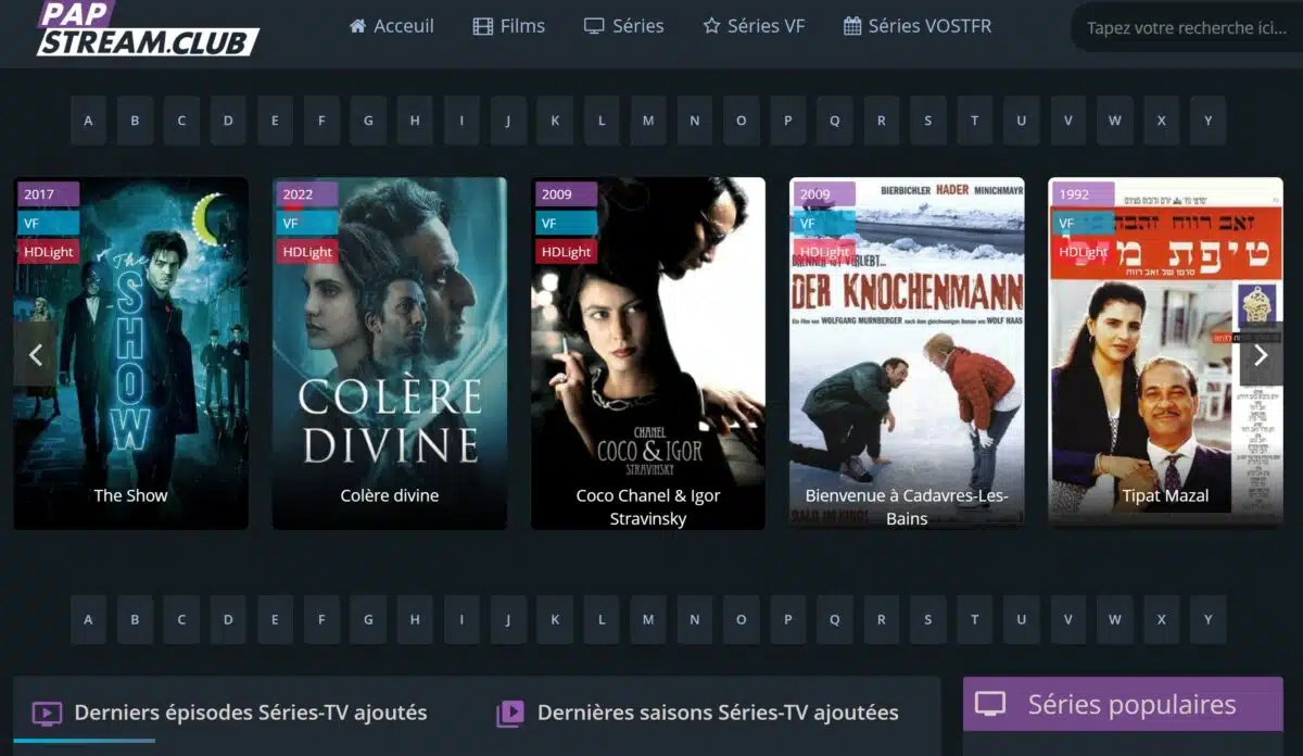 Papstream, le site de streaming qui fait parler de lui